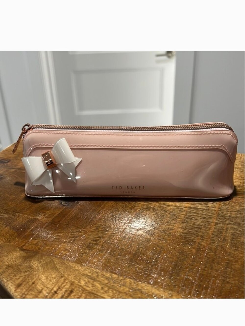 Ted Baker Pencil Case Pink Makeup pouch